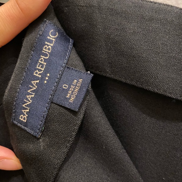 Banana Republic Black Business Skirt - Picture 3 of 3